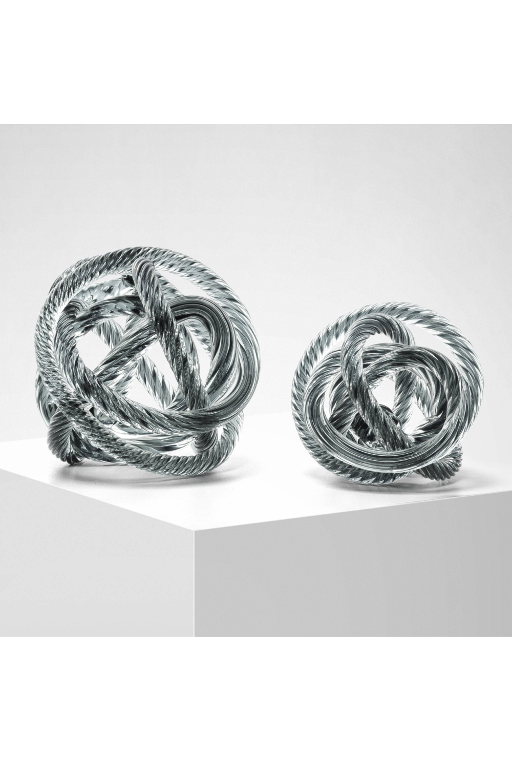 Gray Glass Rope Desk Accessory | Eichholtz Dominico | Oroa.com