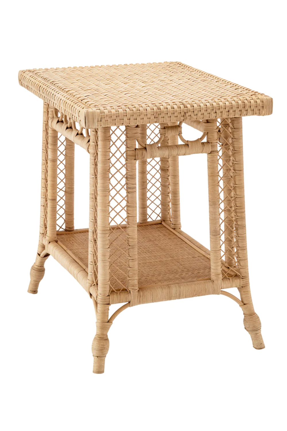 Natural Rattan Side Table | Eichholtz Saba | Oroa.com