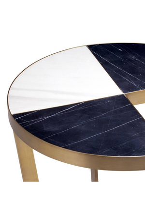 Two-Toned Marble Side Table | Eichholtz Turino | Oroa.com