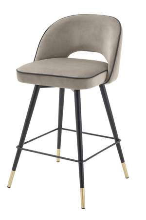 Upholstered Swivel Counter Stool Set (2) | Eichholtz Cliff | Oroa.com