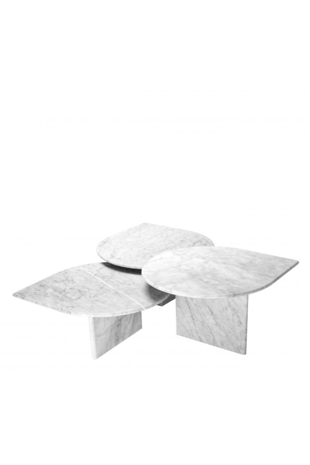 Marble Nesting Coffee Table (set of 3) | Eichholtz Naples | Oroa.com