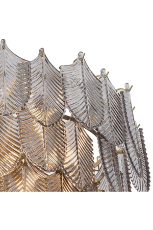 Smoked Glass Layered Chandelier | Eichholtz Verbier | Oroa.com