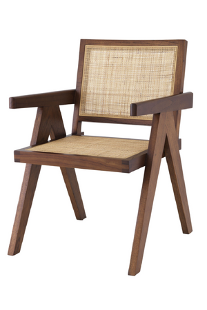 Rattan Cane Dining Armchair | Eichholtz Aristide | Oroa.com