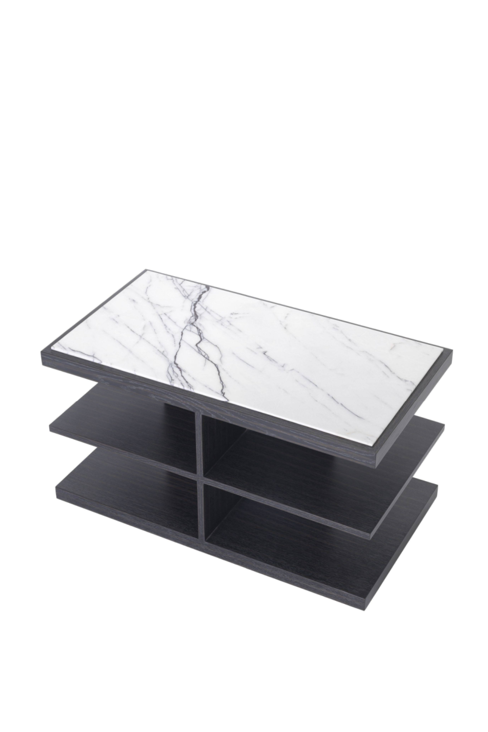 Wooden Marble Top Side Table | Eichholtz Miguel | Oroatrade.com