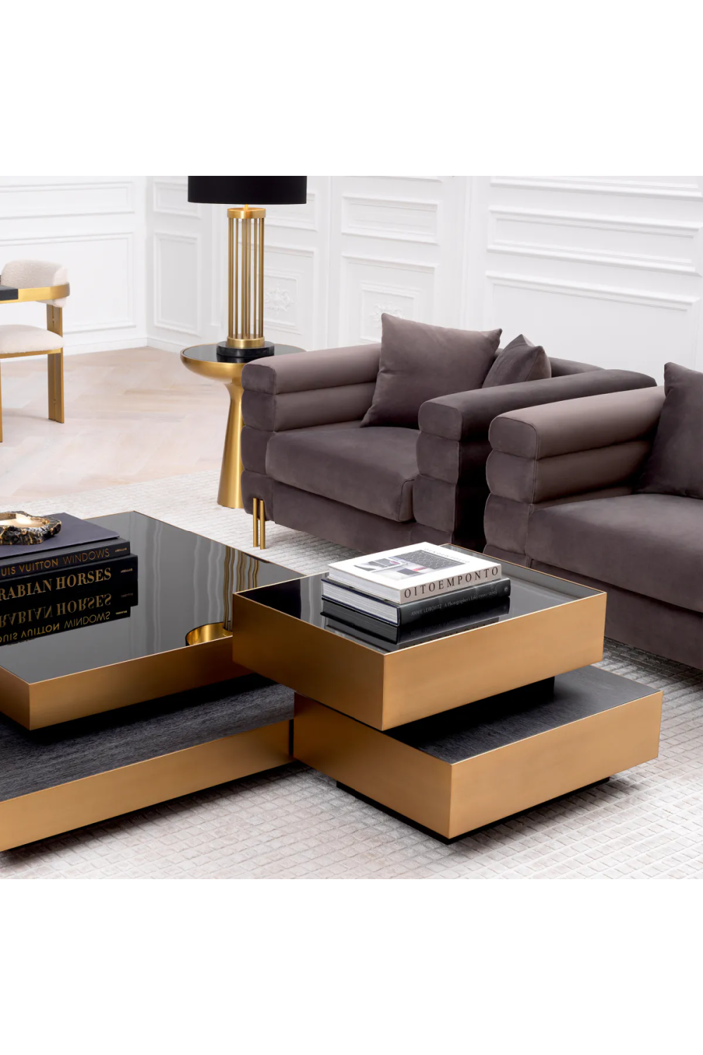 Modern Art Deco Lounge Chair | Eichholtz York | Oroa.com