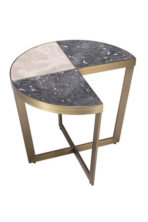 Two-Toned Marble Side Table | Eichholtz Turino | Oroa.com