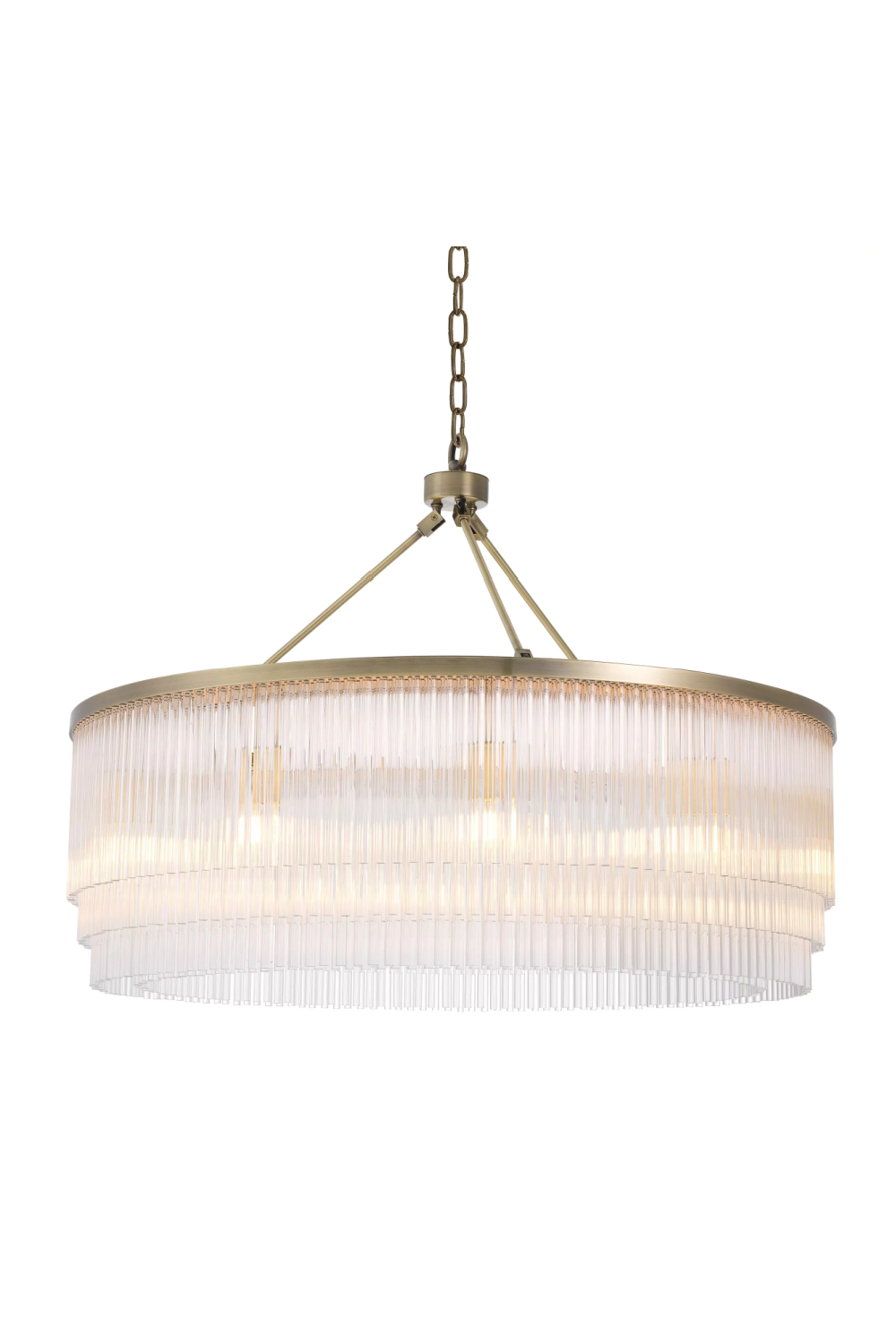 Glass Layered Chandelier L | Eichholtz Hector | Oroa.com
