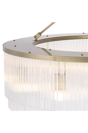 Glass Layered Chandelier L | Eichholtz Hector | Oroa.com