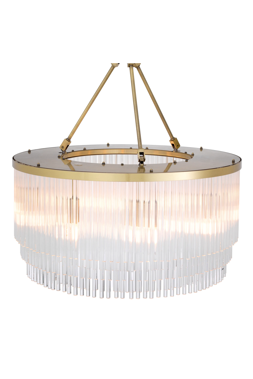 Glass Rods Contemporary Chandelier | Eichholtz Hector | OROA.com