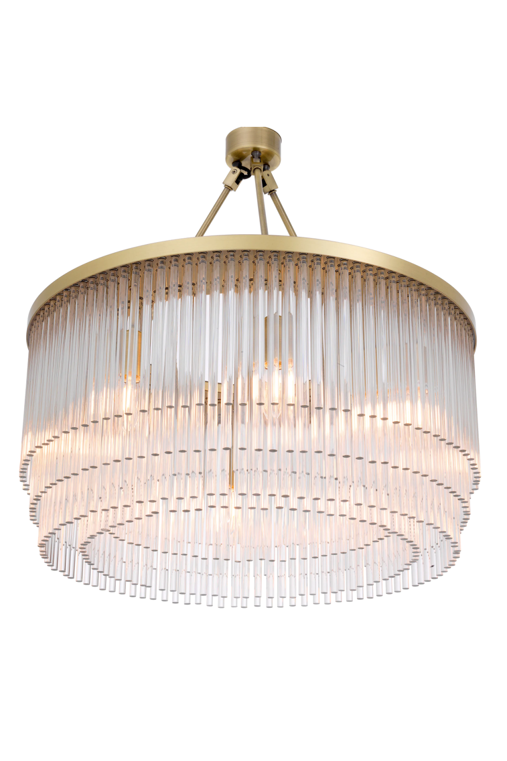 Glass Rods Contemporary Chandelier | Eichholtz Hector | OROA.com