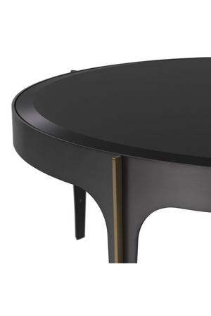 Bronze Frame Black Coffee Table | Eichholtz Artemisa | Oroa.com