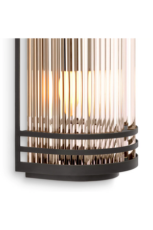Silver Glass Wall Lamp | Eichholtz Gulf L | Oroa.com
