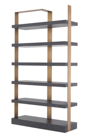 Metal Framed 6-Shelf Bookcase | Eichholtz Geo | Oroa.com