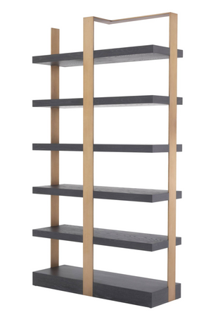 Metal Framed 6-Shelf Bookcase | Eichholtz Geo | Oroa.com
