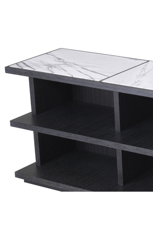 Gray Oak Marble TV Cabinet | Eichholtz Miguel | #1 Eichholtz Trade Partner