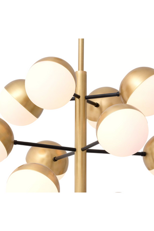 Brass Globe Sputnik Chandelier L | Eichholtz Cona | OROA TRADE