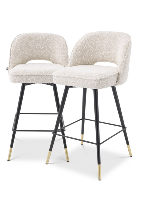 Upholstered Swivel Counter Stool Set (2) | Eichholtz Cliff | Oroa.com