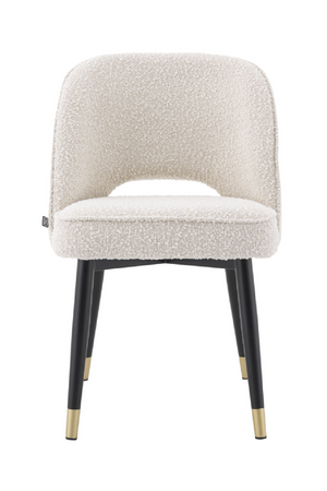 Bouclé Cut-Out Dining Chairs (2) | Eichholtz Cliff | Oroa.com