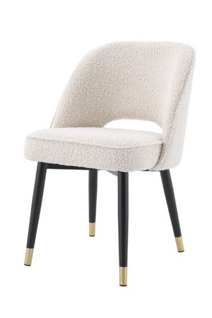 Bouclé Cut-Out Dining Chairs (2) | Eichholtz Cliff | Oroa.com