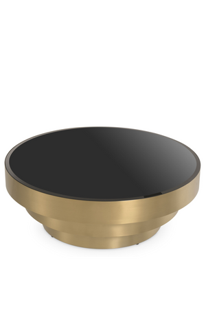 Brass Round Layered Coffee Table | Eichholtz Sinclair | OROA.com
