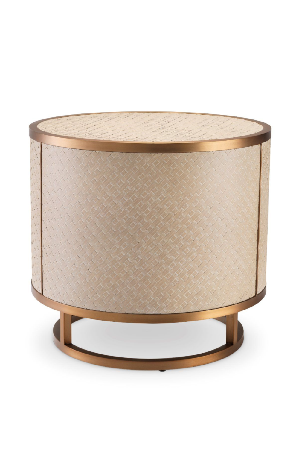 Woven Oak Side Table | Eichholtz Napa Valley | Oroa.com
