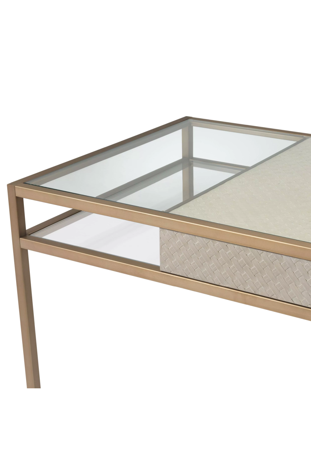 Woven Oak Desk | Eichholtz Napa Valley | Oroa.com