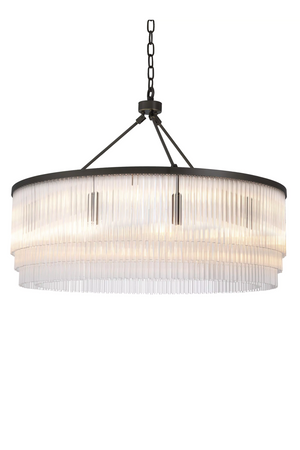 Glass Layered Chandelier L | Eichholtz Hector | Oroa.com