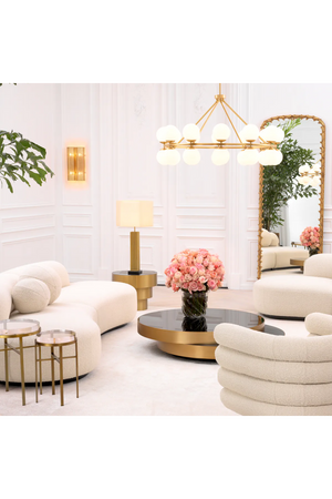 Brass Black Marble Table Lamp | Eichholtz Viggo | OROA TRADE