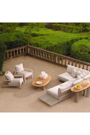 Sand Sunbrella Outdoor Armchair | Eichholtz Belle Vue | Oroa.com