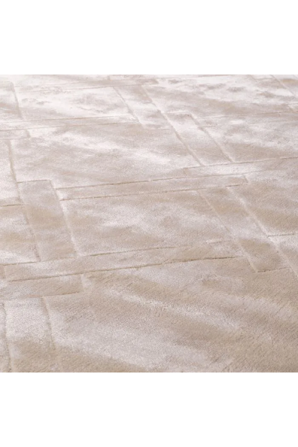 Hand Woven Plush Silver Sand Carpet | Eichholtz La Belle| Oroat.com