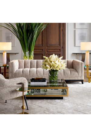 Hand Woven Plush Silver Sand Carpet | Eichholtz La Belle| Oroat.com