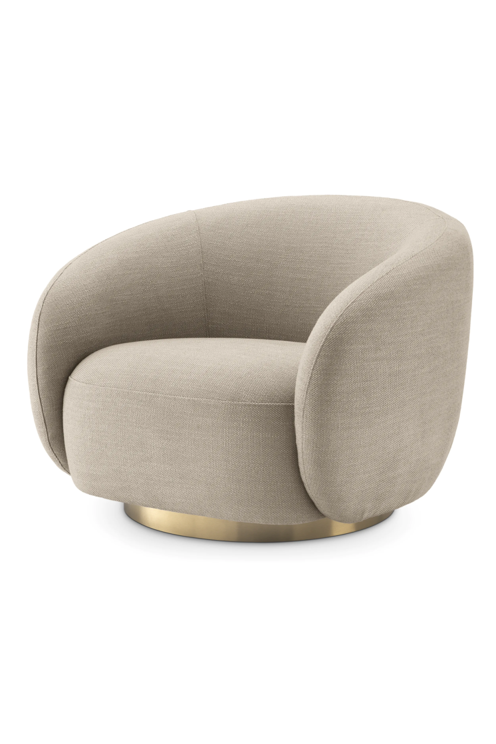 (Open Box) Modern Minimalist Swivel Chair | Eichholtz Brice