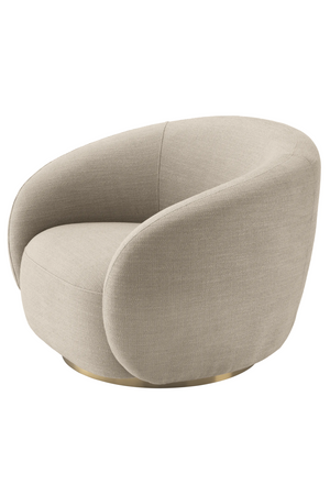 (Open Box) Modern Minimalist Swivel Chair | Eichholtz Brice
