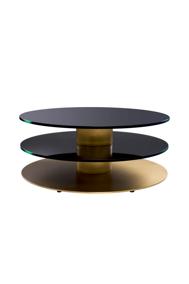 Three-Layer Round Coffee Table | Eichholtz Dorado | Oroa.com