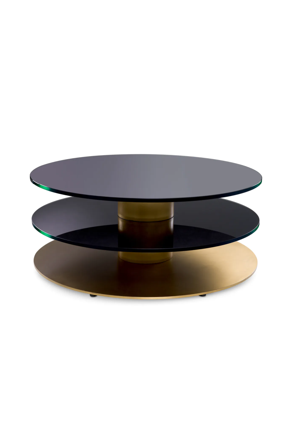 Three-Layer Round Coffee Table | Eichholtz Dorado | Oroa.com