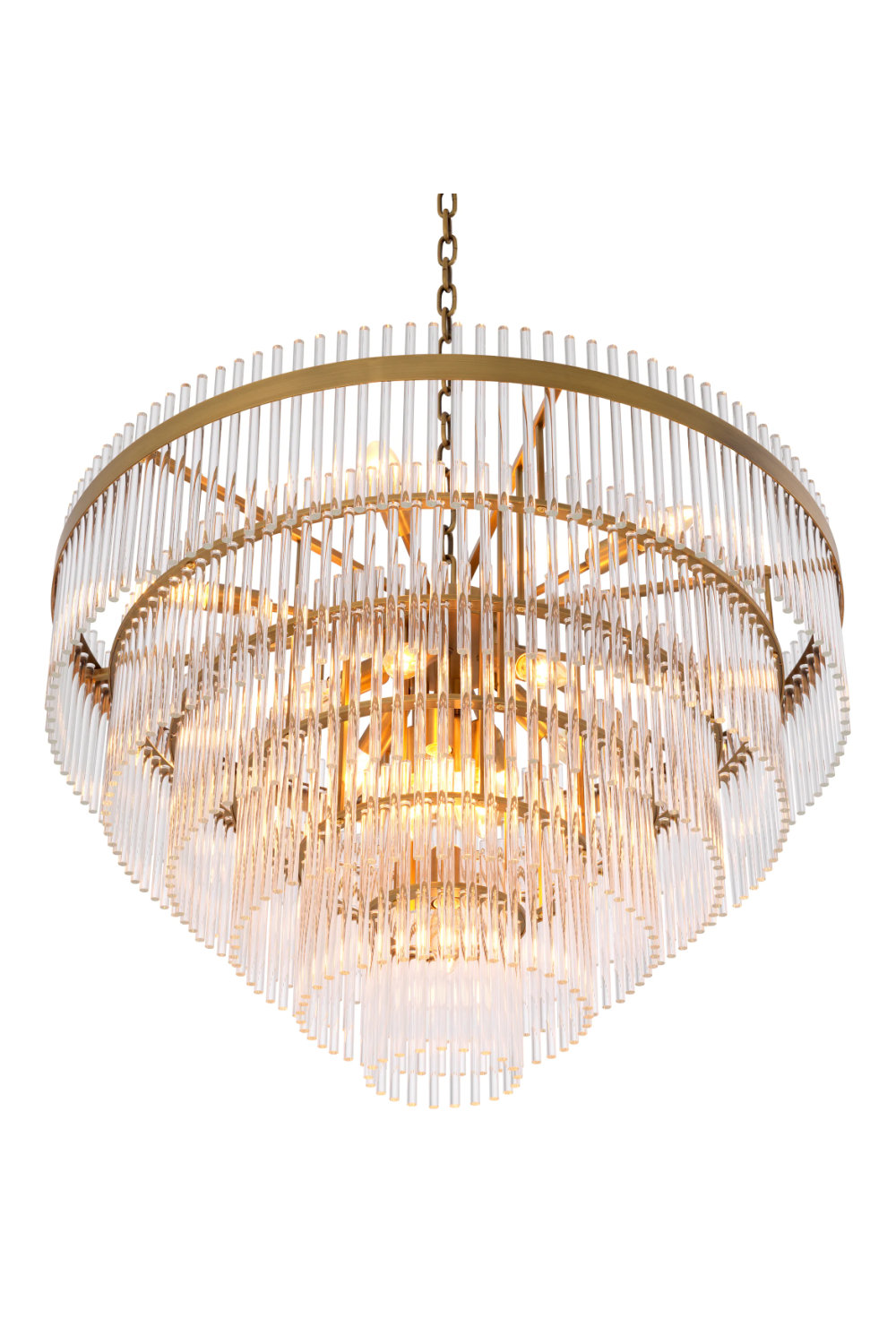 Cascading Glass Rods Chandelier | Eichholtz East | OROA