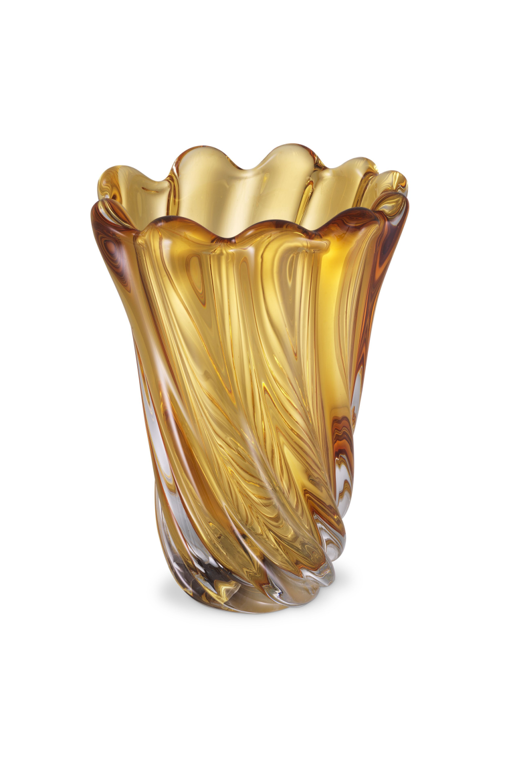 Swirling Glass Vase L | Eichholtz Contessa | Oroa.com