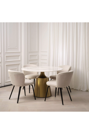 Round Pedestal Dining Table | Eichholtz Nathan | Oroa.com