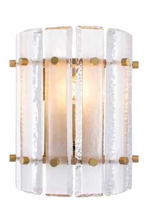 Frosted Glass Single Wall Lamp | Eichholtz Blason | Oroa.com