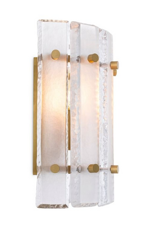 Frosted Glass Single Wall Lamp | Eichholtz Blason | Oroa.com