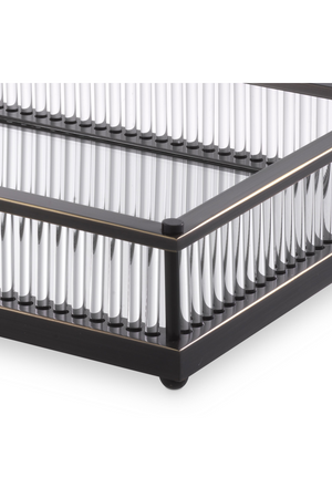 Mirror Bottom Rectangular Tray | Eichholtz Cora | Oroa.com