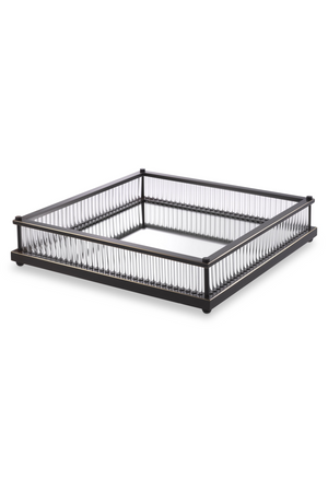 Mirror Bottom Square Tray | Eichholtz Cora | Oroa.com
