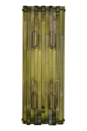 Geometrical Glass Wall Lamp L | Eichholtz Nuvola | Oroa.com