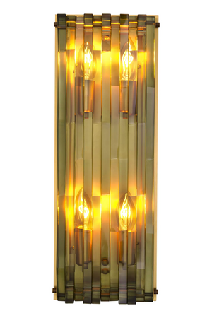 Geometrical Glass Wall Lamp L | Eichholtz Nuvola | Oroa.com