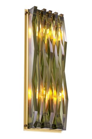 Geometrical Glass Wall Lamp L | Eichholtz Nuvola | Oroa.com
