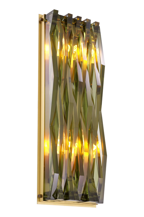 Geometrical Glass Wall Lamp L | Eichholtz Nuvola | Oroa.com