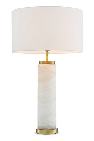 White Drum Shade Table Lamp | Eichholtz Lxry | OROATRADE.com