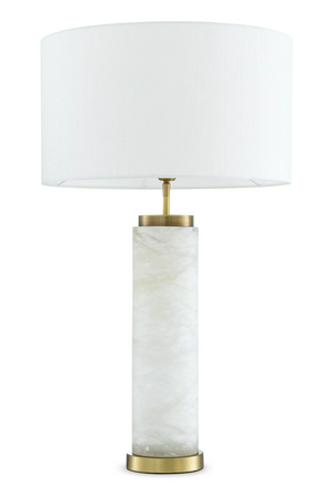 White Drum Shade Table Lamp | Eichholtz Lxry | OROATRADE.com