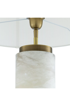 White Drum Shade Table Lamp | Eichholtz Lxry | OROATRADE.com