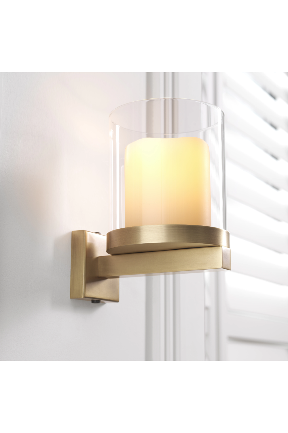 Glass Lantern Wall Lamp | Eichholtz Donovan | OROA